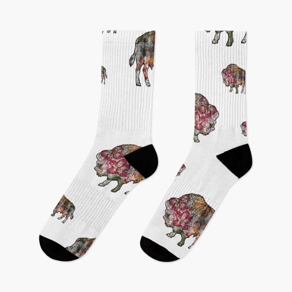 Item preview, Buffalo and Flowers Pattern designed and sold by Eduardo Tavares.