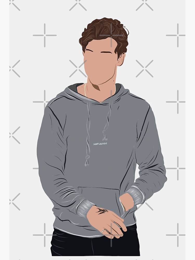 shawn mendes grey hoodie