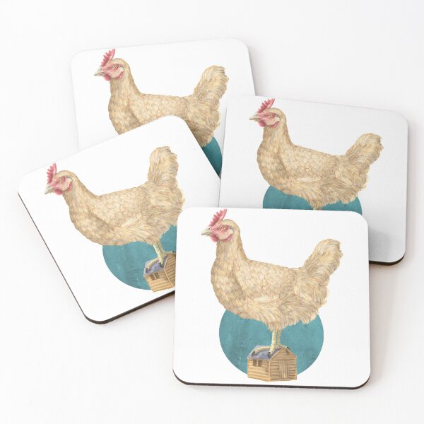 Item preview, Cluckzilla! Giant chicken on a shed designed and sold by CharlieCreature.