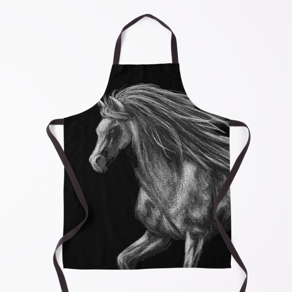 Item preview, Galloping Ghost Silver Horse designed and sold by DragonsByKris.