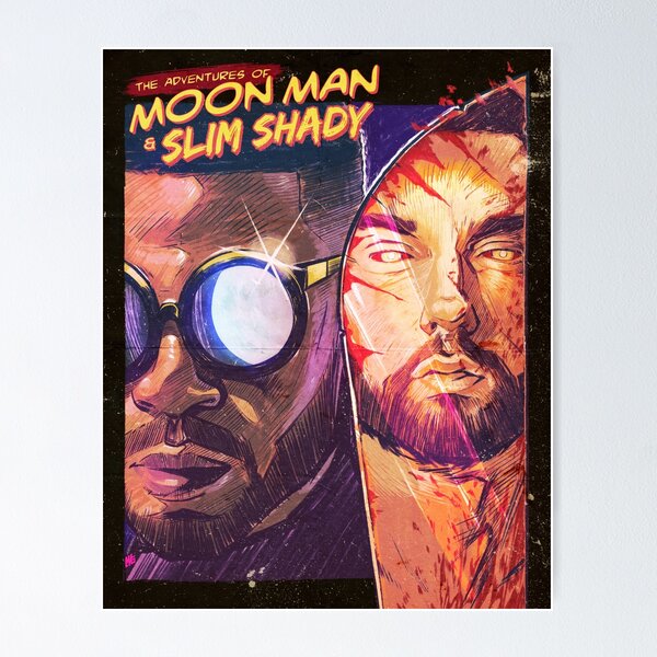 The Shady Moon Man Poster
