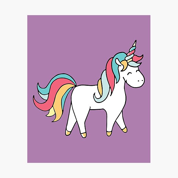 Decoracion Imagen De Unicornio Arcoiris Redbubble - unicornio fofo roblox