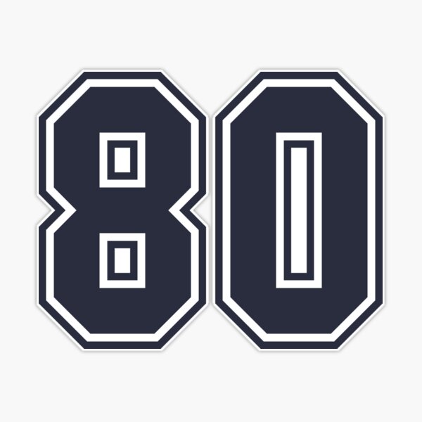 Ninety-Eight Jersey Number Sports 98 Sticker for Sale by HelloFromAja