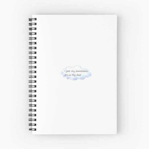Item preview, I just cry sometimes, it's no big deal designed and sold by christinamede.