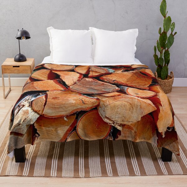 Item preview, Dry Wood Stacked high Wood Wall photography designed and sold by EllianhPi.