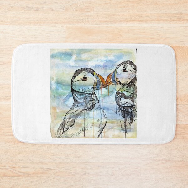Item preview, Puffins designed and sold by bethfrostart.