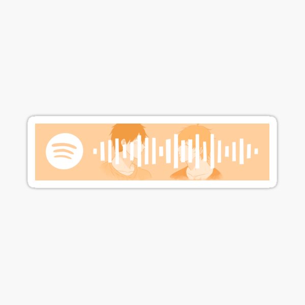 Spotify code Given (fuyunohanashi- mafuyu’s song) Sticker