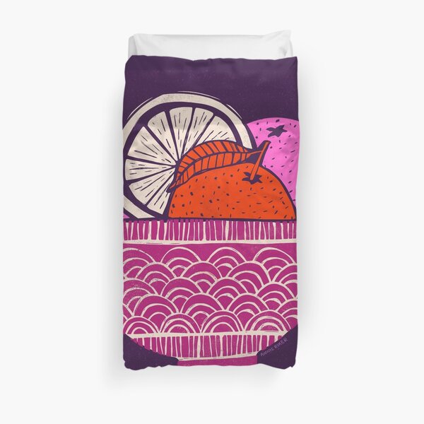 Bowl Of Oranges Duvet Cover