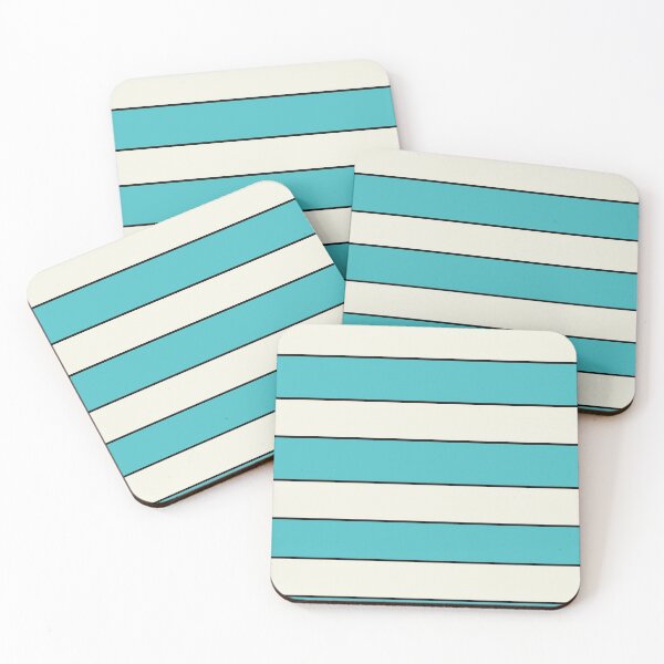 Item preview, blue white stripes designed and sold by ZiphGames.