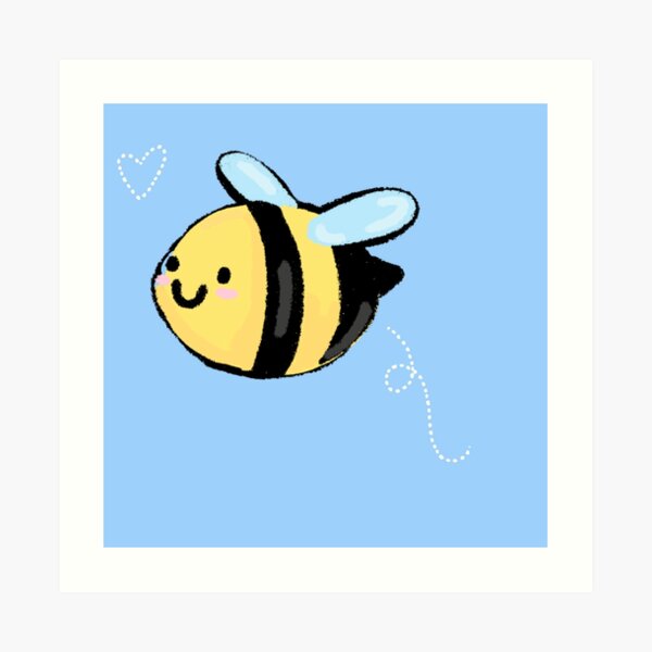 Chibi Bee Art Prints | Redbubble