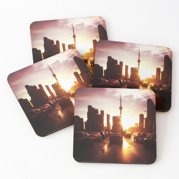 Item preview, Stormy Sunset on the Gardiner in Toronto designed and sold by Tara  Baxendale.