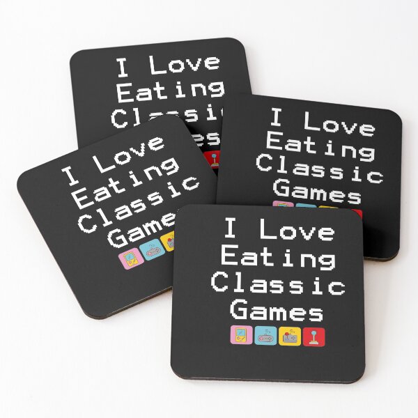 Item preview, I Love Eating Classic Games designed and sold by ayyoubdz.