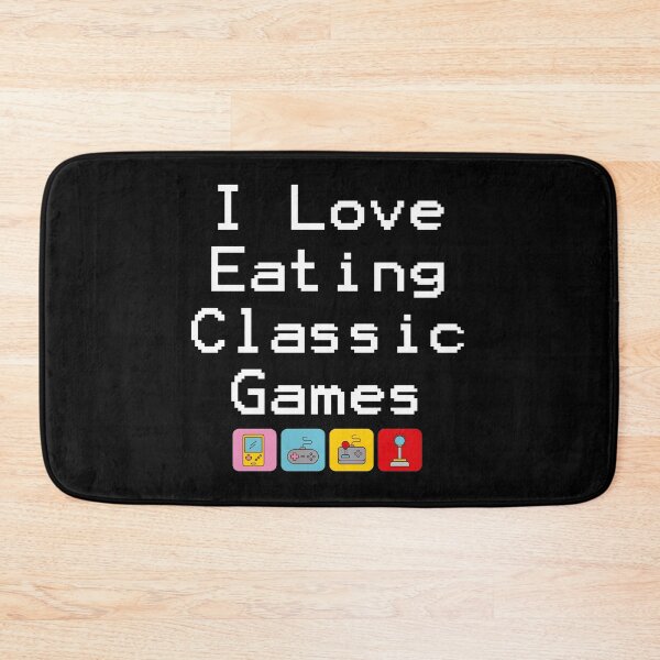 Item preview, I Love Eating Classic Games designed and sold by ayyoubdz.