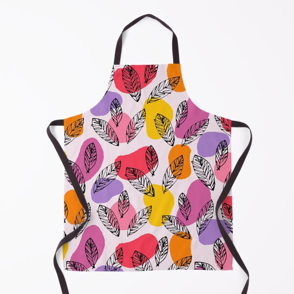 Item preview, Abstract Jewel Tone Blobs with Line Drawn Feathers Pattern designed and sold by gimmesometees.