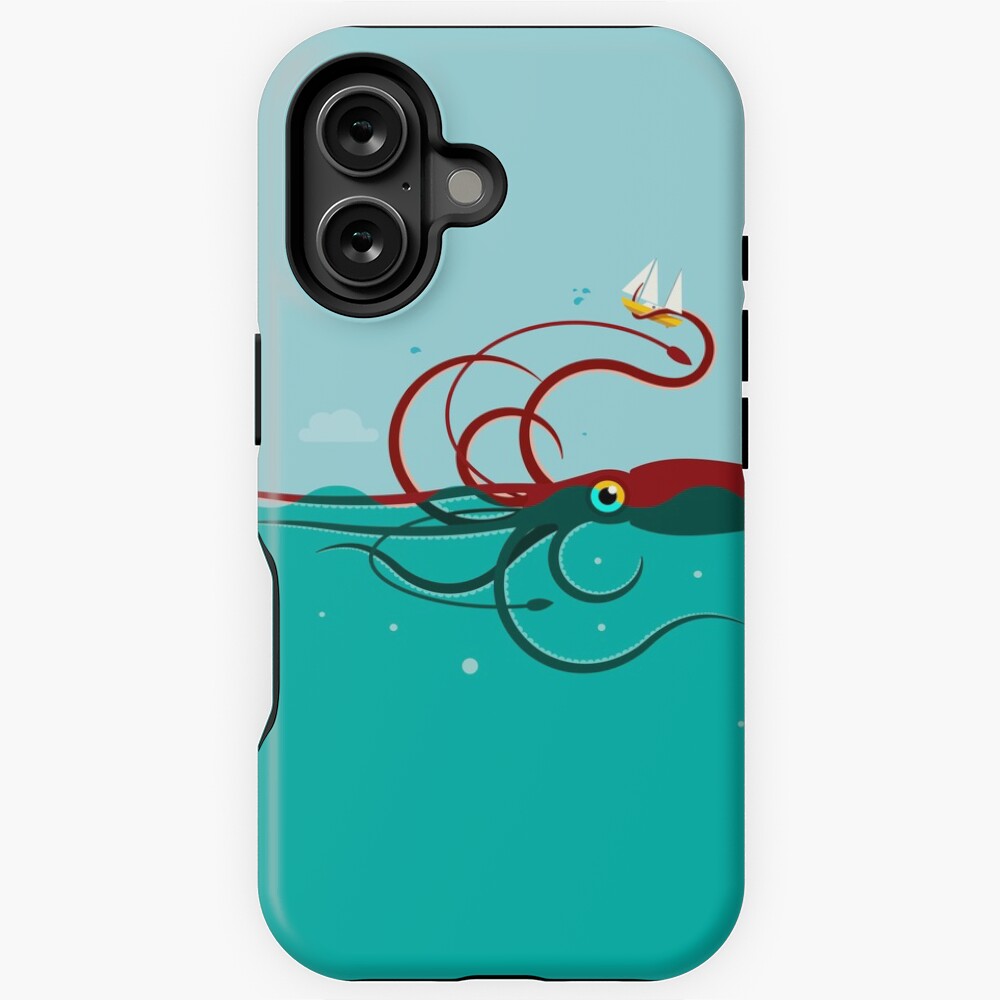 Vista previa del artículo con la obra «Funda resistente MagSafe para iPhone», diseñado y vendido por vectorscribbles.