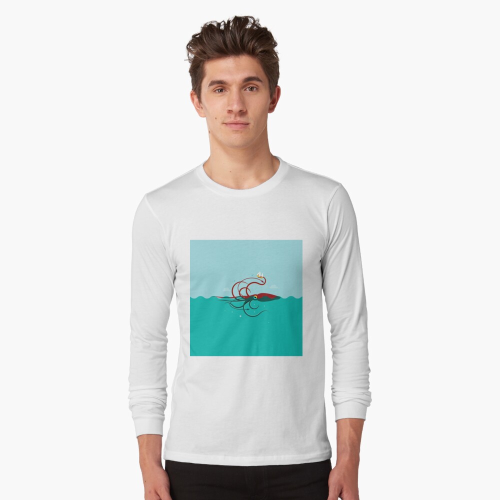 Vista previa del artículo con la obra «Camiseta de manga larga», diseñado y vendido por vectorscribbles.