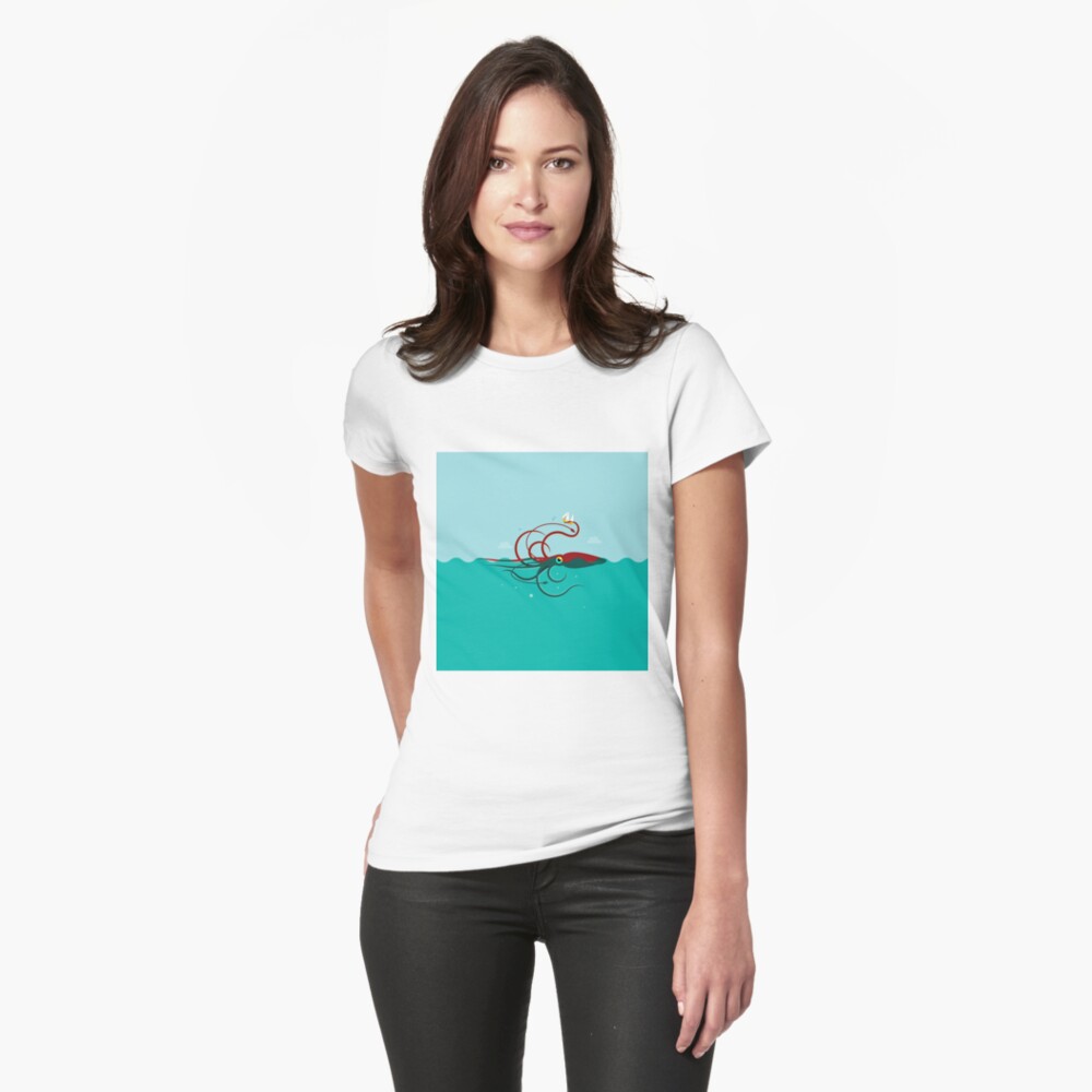 Vista previa del artículo con la obra «Camiseta entallada», diseñado y vendido por vectorscribbles.
