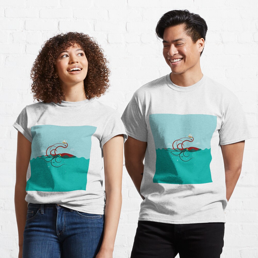 Vista previa del artículo con la obra «Camiseta clásica», diseñado y vendido por vectorscribbles.