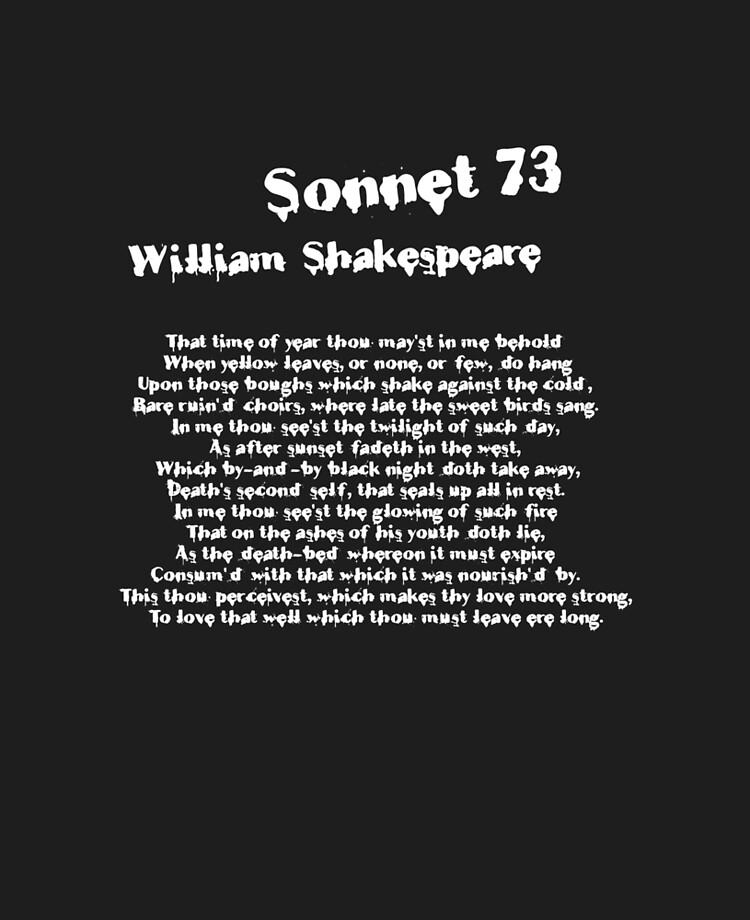 shakespeare sonnet no 73