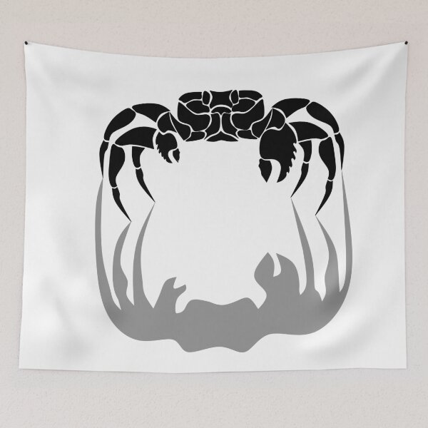 Item preview, Silhouette of a Ghost Crab Casting a Shadow designed and sold by grounds.