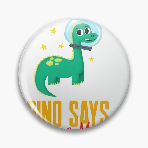 Item preview, Dino Says “Dino Says, wear a mask” designed and sold by Got-Ya-Bak.