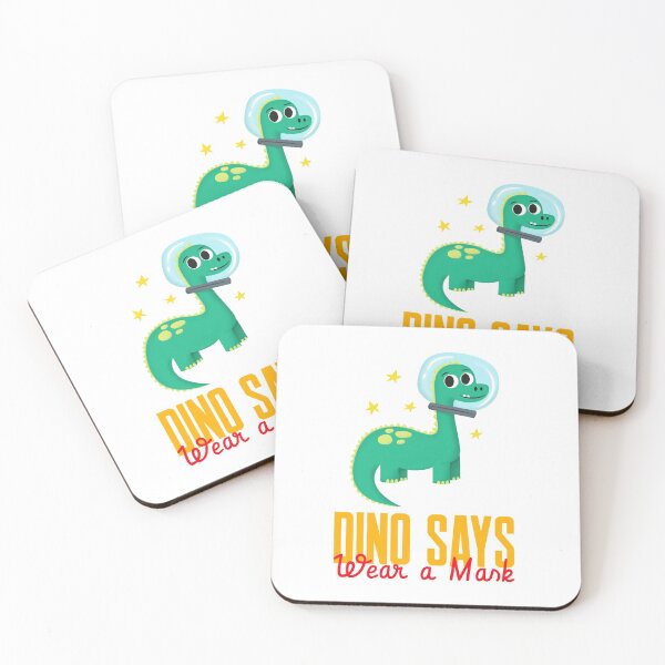 Item preview, Dino Says “Dino Says, wear a mask” designed and sold by Got-Ya-Bak.