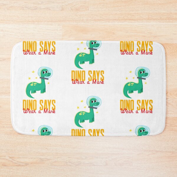Item preview, Dino Says “Dino Says, wear a mask” designed and sold by Got-Ya-Bak.