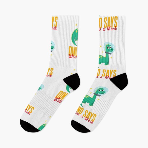 Item preview, Dino Says “Dino Says, wear a mask” designed and sold by Got-Ya-Bak.