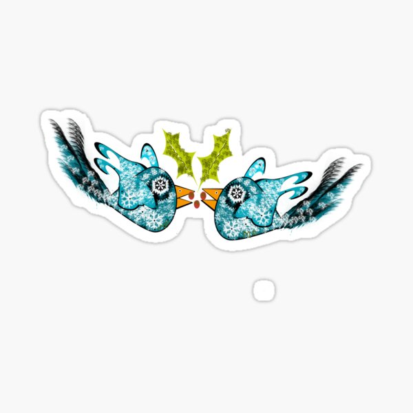 Artikel-Vorschau von BluE WiNTER sNOW bIRds (FRIEDEN AUF DER ERDE), designt und verkauft von Maureen Zaharie.