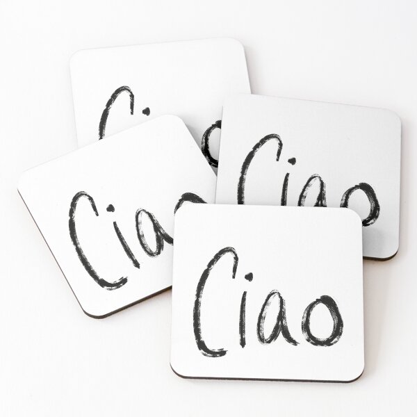 Item preview, Ciao - or hello - or goodbye - in Italian designed and sold by danellespalla.