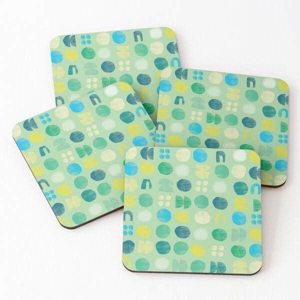 Item preview, retro modern dots & arches designed and sold by ClaudiaCrisan.