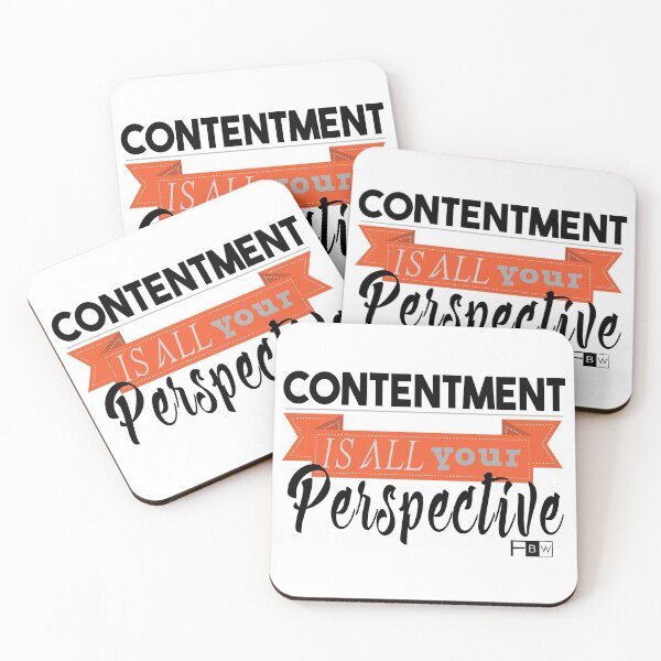 Item preview, Contentment is all Perspective designed and sold by Andrea Greer.