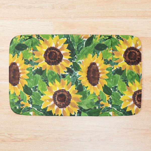 Item preview, Gorgeous Sunflowers Fresh Bright Impressionistic Watercolor Painting  designed and sold by Irina Sztukowski.