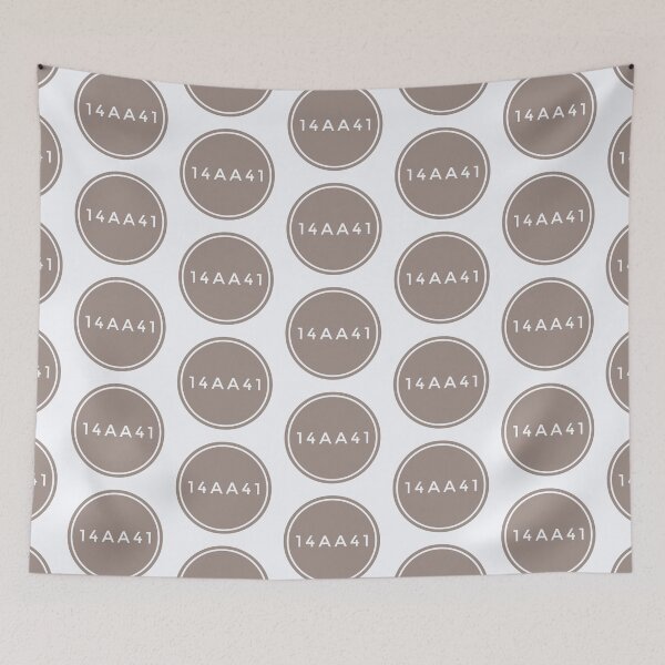 Item preview, Light Brown 14AA41 Text Speak One for All and All for One Motto Designer Face Mask for Shopping by Jenny Meehan designed and sold by Jenny Meehan Art Prints and Patterns  .
