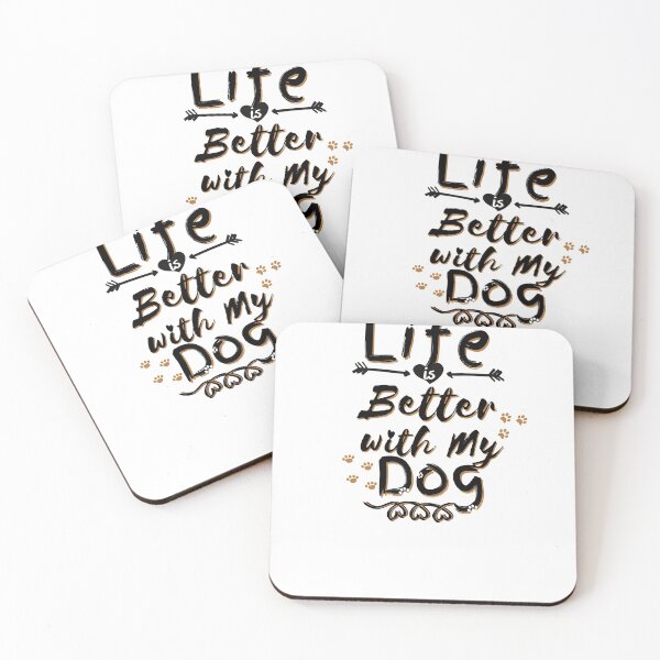 Item preview, Life is better with my dog Classic T-Shirt designed and sold by designedguide.