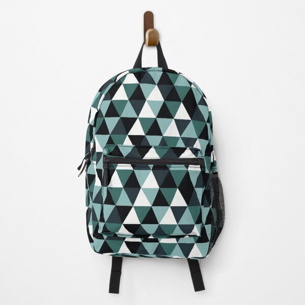 Item preview, Abstract triangles monochromatic mosaic pattern designed and sold by Elemesca.