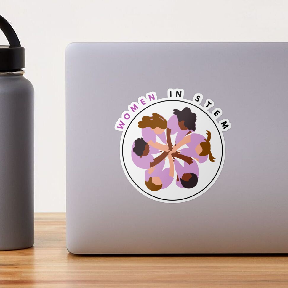 Women in STEM Water Bottle by MadEDesigns