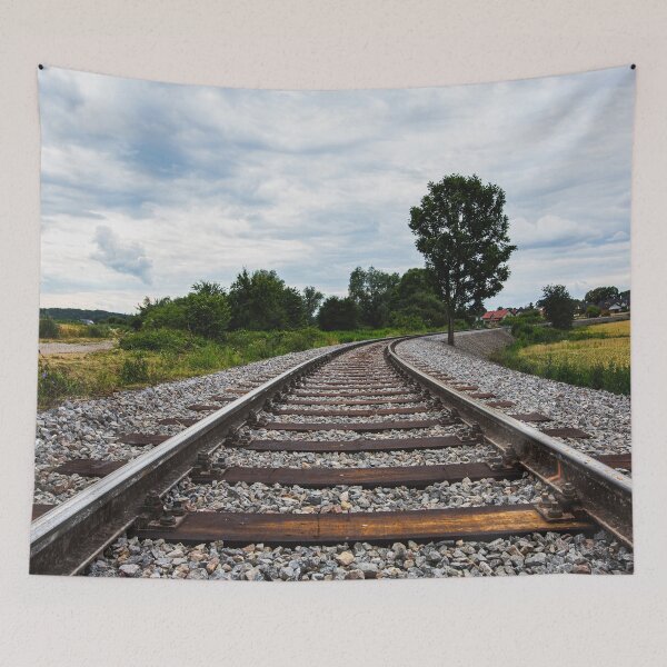 Item preview, Rails in the countryside designed and sold by Francesko221.