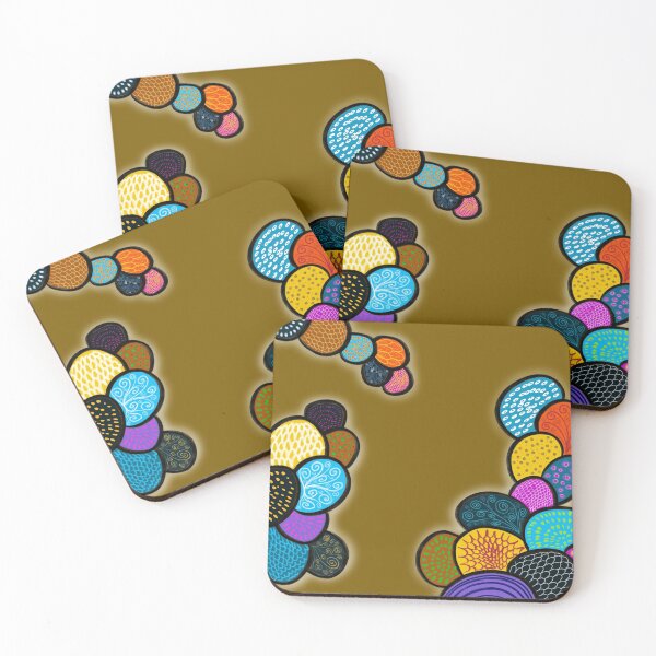 Item preview, Coloured bubbles gold designed and sold by riccardo dovera.
