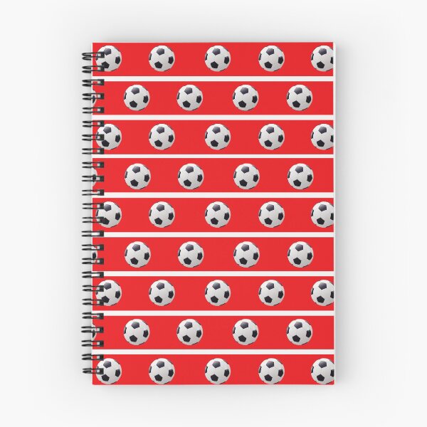 Item preview, Football Red & White - FOOT0001 designed and sold by 3-Starfish.