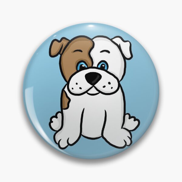 Item preview, Cartoon Bulldog designed and sold by RoserinArt.