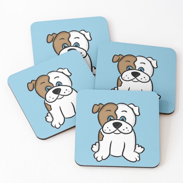 Item preview, Cartoon Bulldog designed and sold by RoserinArt.