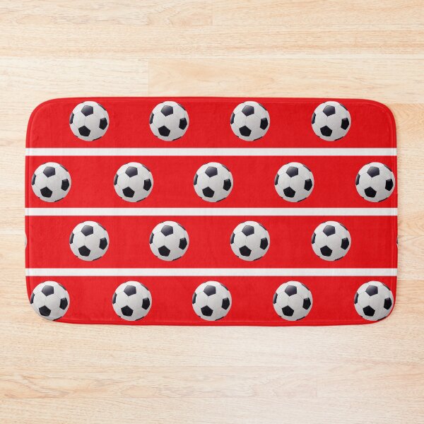 Item preview, Football Red & White - FOOT0001 designed and sold by 3-Starfish.
