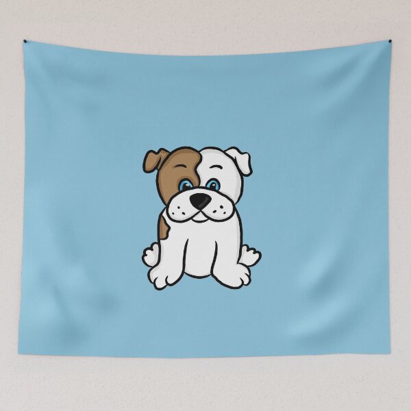 Item preview, Cartoon Bulldog designed and sold by RoserinArt.