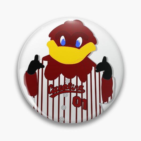baseball cocky mascot Pin