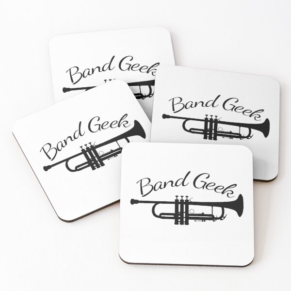 Item preview, Band Geek Trumpet designed and sold by nerdchild.