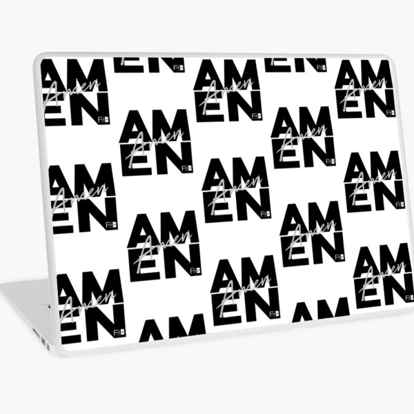 AMEN Laptop Skin