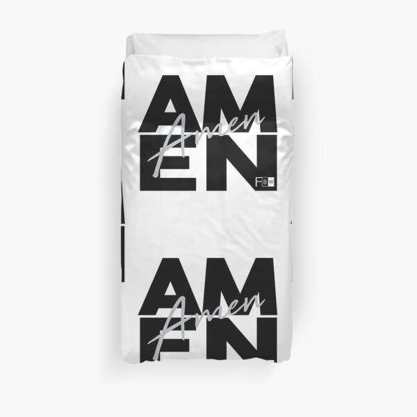 AMEN Duvet Cover