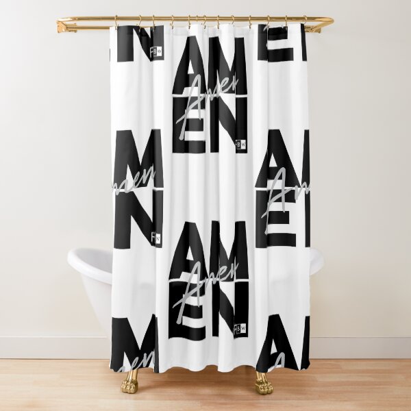 AMEN Shower Curtain