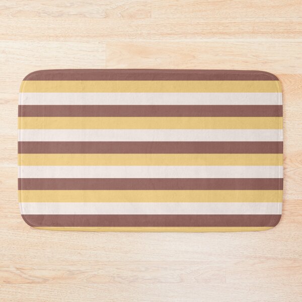 Item preview, brown yellow stripes - striped designed and sold by ZiphGames.